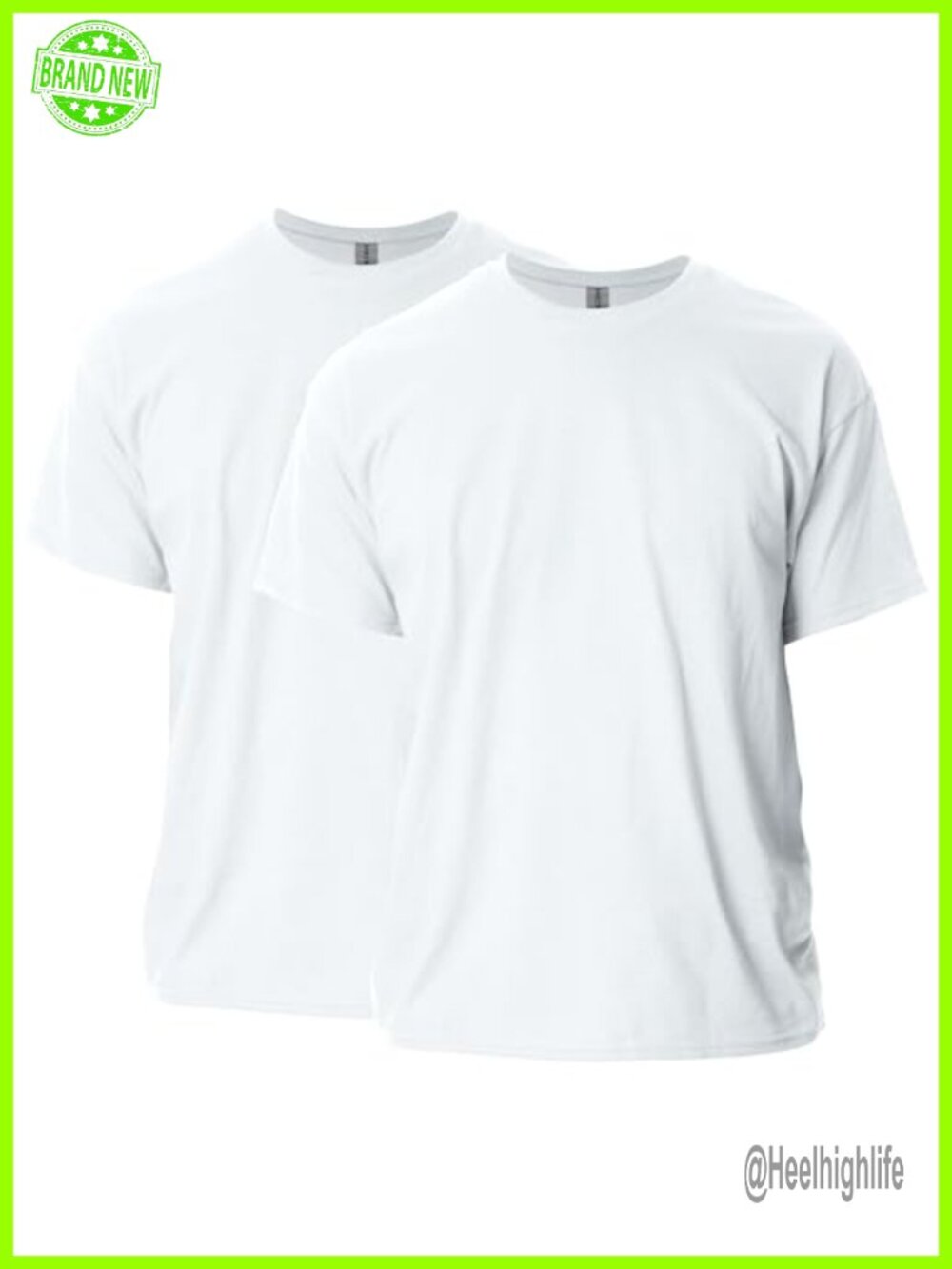 Gildan Ultra Cotton Crew Neck Short Sleeve Tee Everyday Work Wear